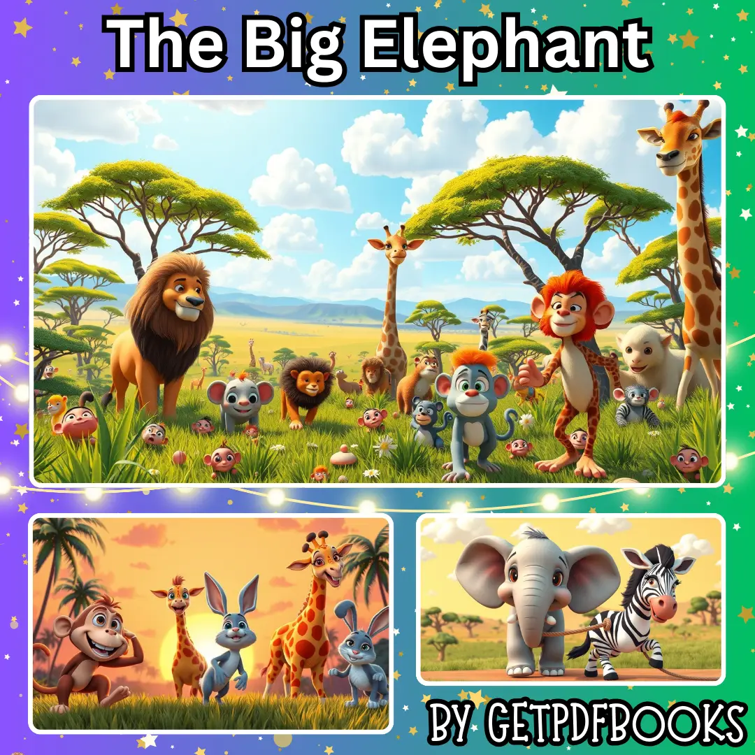 The Big Elephant Kids Story Book