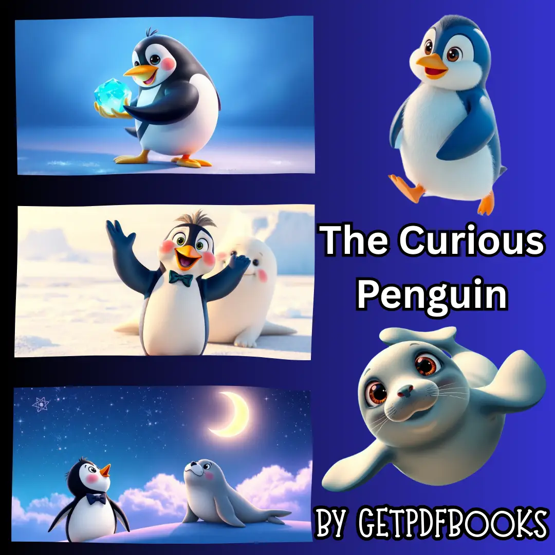 The Curious Penguin Kids Story Book