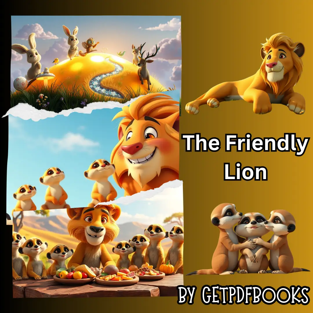 The Friendly Lion Kids Story Book