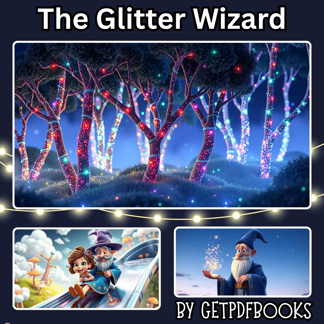The Glitter Wizard Kids Story Book