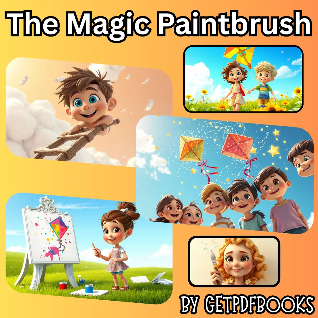 The Magic Paintbrush Kids Story Book