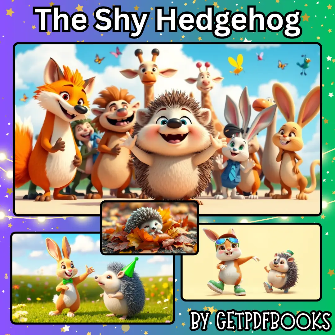 The Shy Hedgehog Kids Story Book